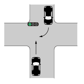 青信号で交差点を直進中 右折車と衝突した場合の過失はどうなる デイライト法律事務所