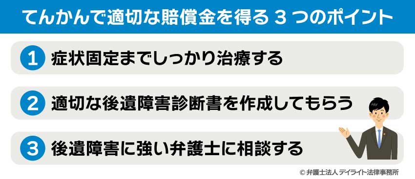 転換で適切な慰謝料を得る3つのポイント