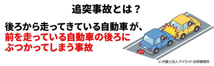 追突事故とは?