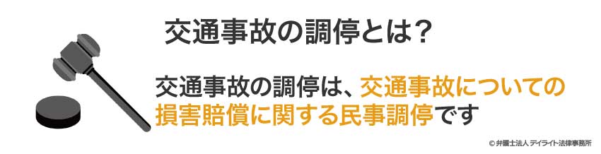 交通事故の調停とは