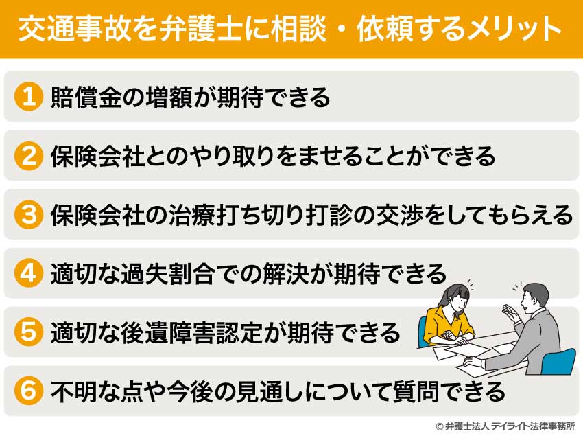 なぜ自動車事故は弁護士に相談すべき？相談・依頼するメリット