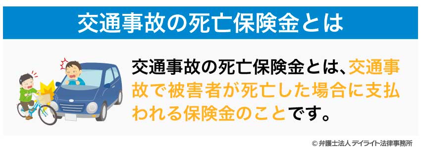 交通事故の死亡保険金とは