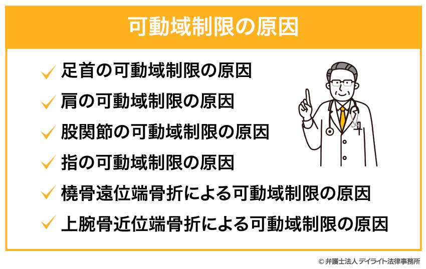 可動域制限の原因