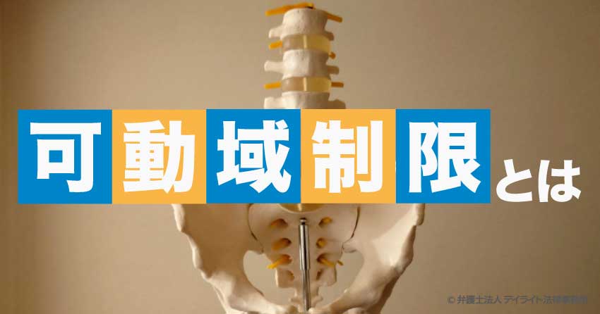 可動域制限とは