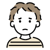 悩む男性