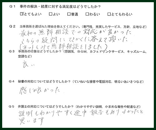 お客様の声画像