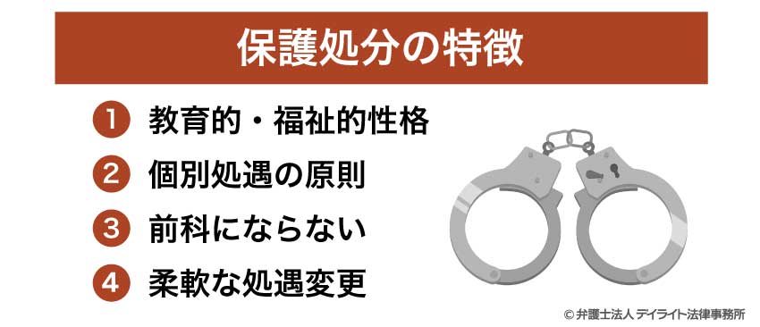 保護処分の特徴