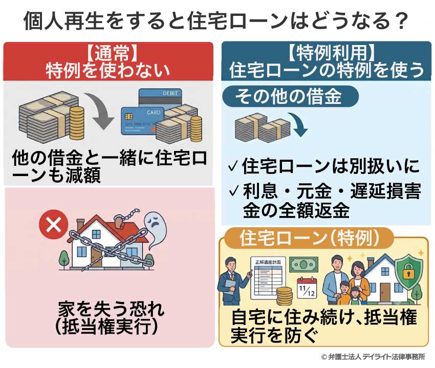 個人再生をすると住宅ローンはどうなる？