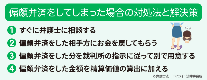 偏頗弁済をしてしまった場合の対処法