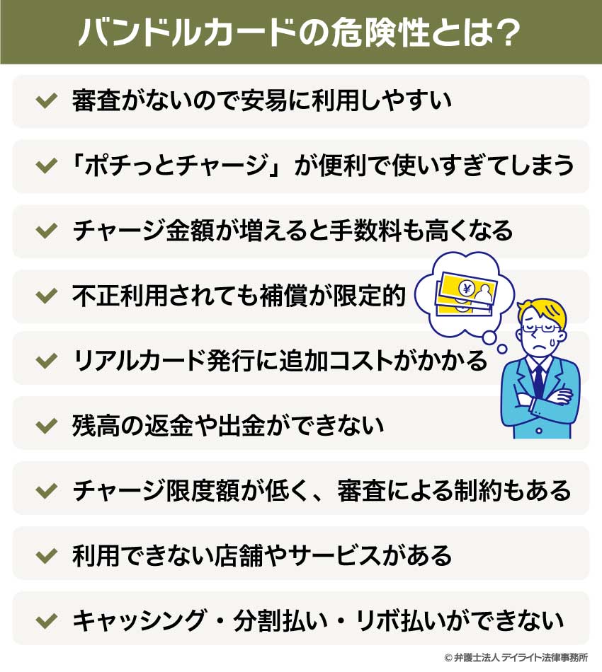 バンドルカードの危険性とは？