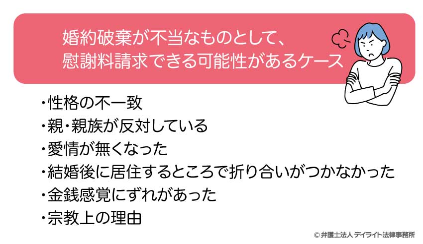 慰謝料請求できる可能性があるケース②