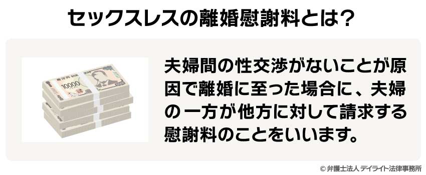 セックスレスの離婚慰謝料とは？