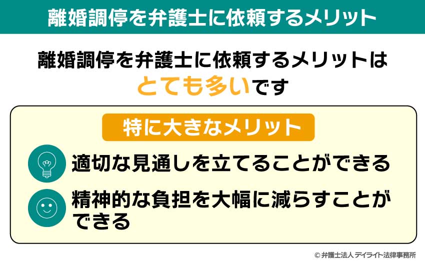 離婚調停を弁護士に依頼するメリット