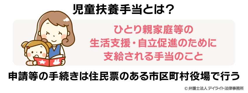 児童扶養手当とは？条件・期間・金額・支給日