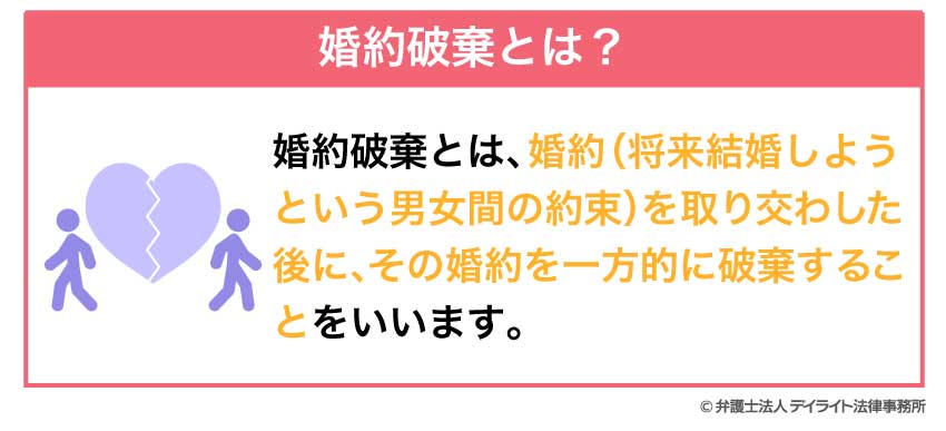 婚約破棄とは
