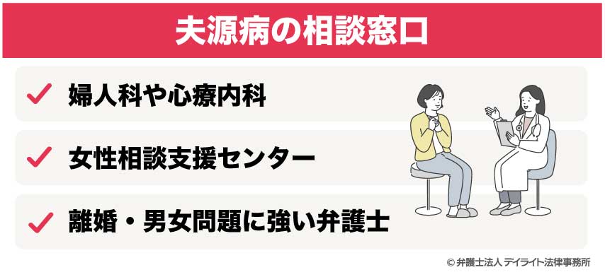 夫源病の相談窓口