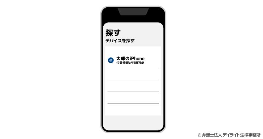 iPhone初期化のイメージ5