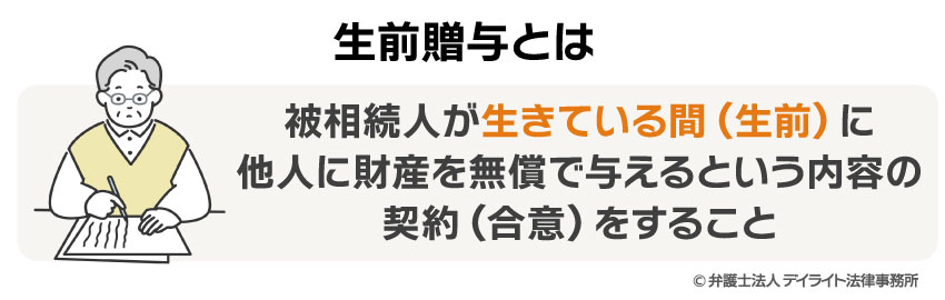 生前贈与とは？