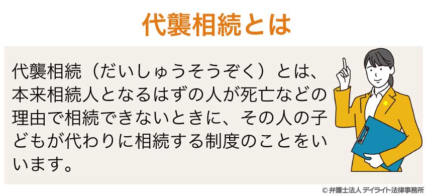 代襲相続とは