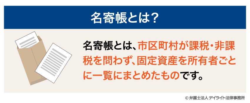 名寄帳とは