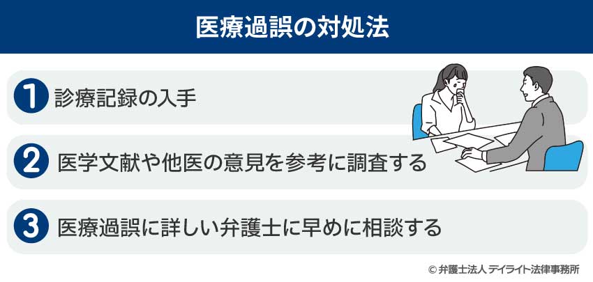 医療過誤の対処法