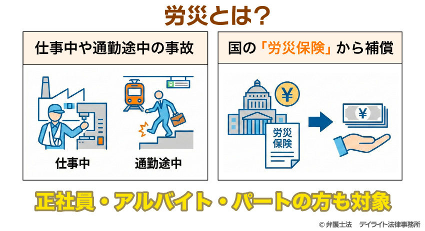労災はアルバイトも対象