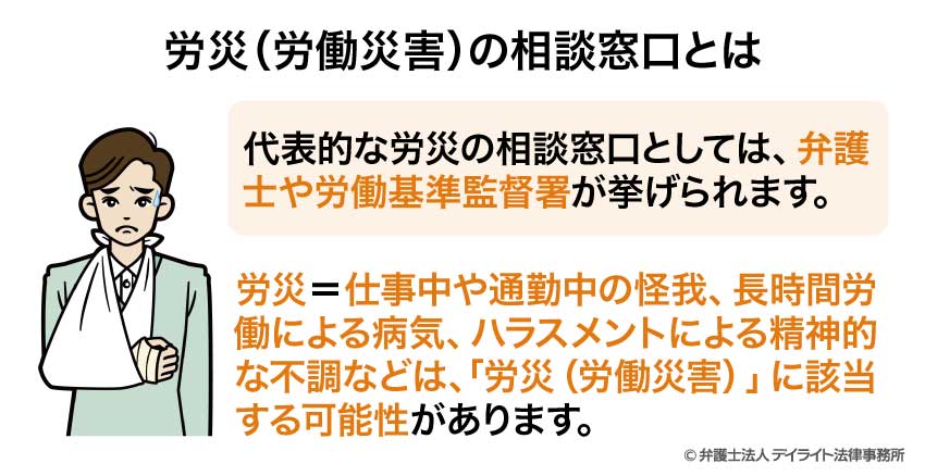労災（労働災害）の相談窓口とは