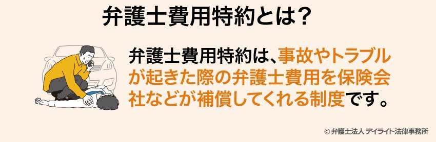 弁護士特約とは