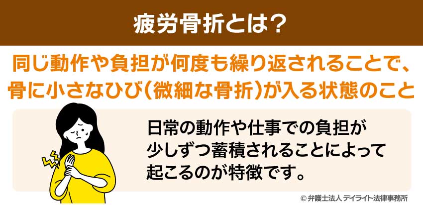 疲労骨折とは？