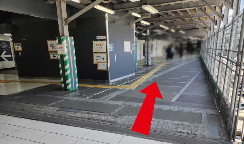 東京メトロ銀座線からのアクセス②