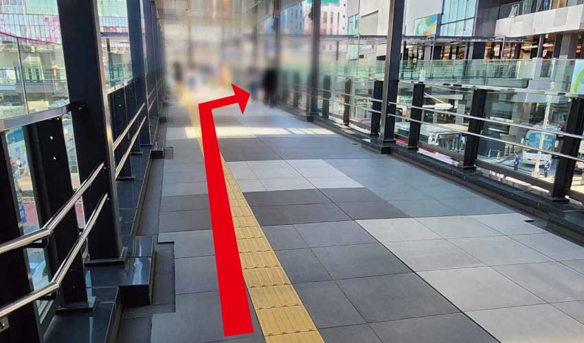 東京メトロ銀座線からのアクセス⑤