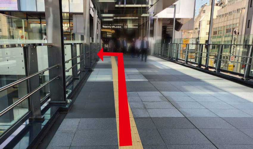 東京メトロ銀座線からのアクセス⑥