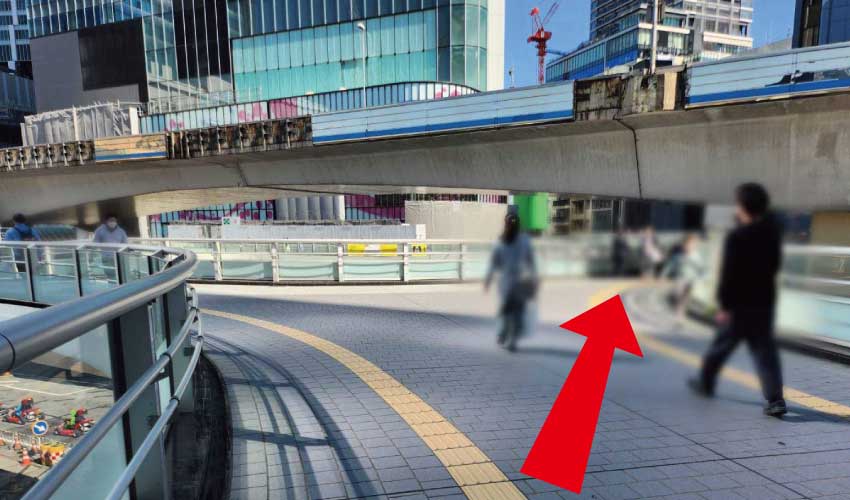 東京メトロ半蔵門線からのアクセス⑧