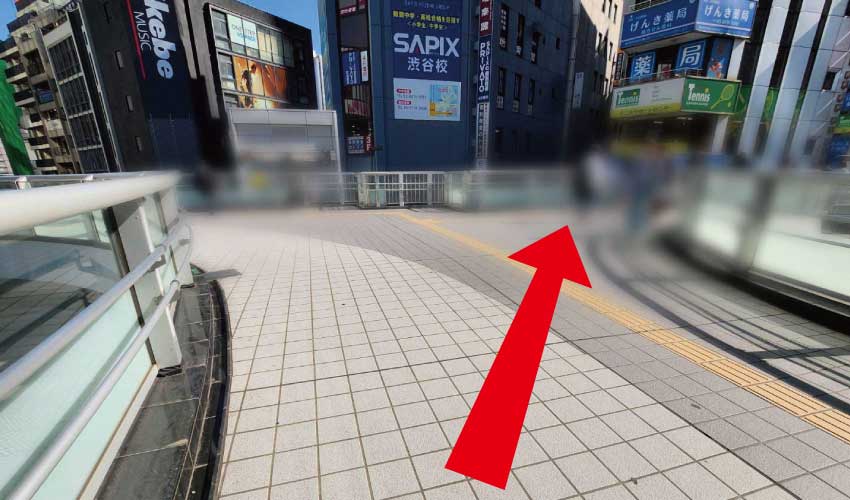 東京メトロ半蔵門線からのアクセス⑨