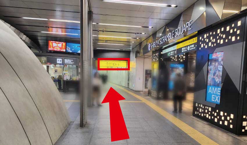 東京メトロ副都心線からのアクセス②