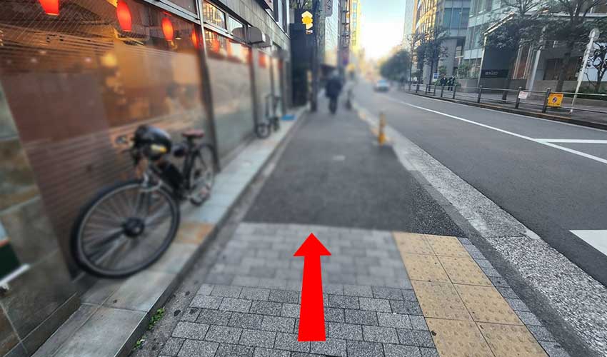 JR埼京線（渋谷駅新南改札）からのアクセス⑰