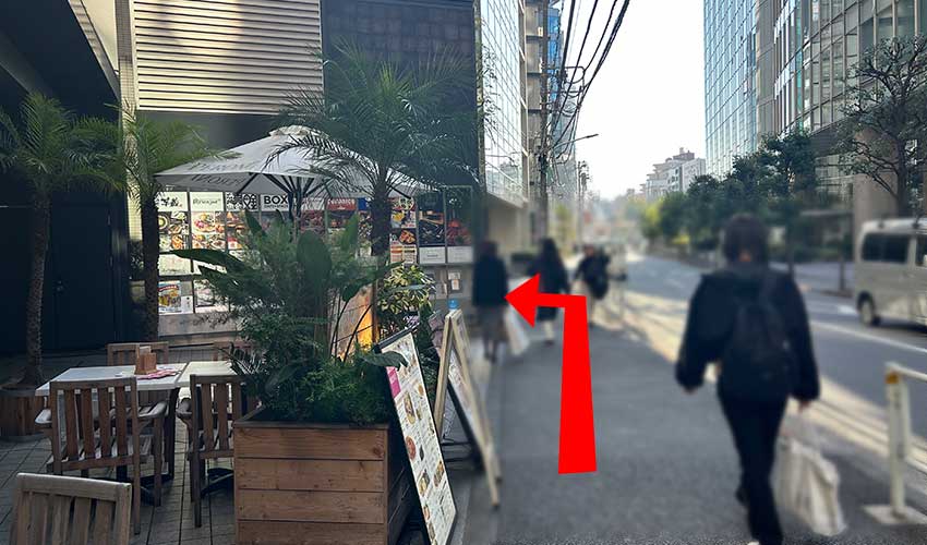 JR埼京線（渋谷駅新南改札）からのアクセス⑱