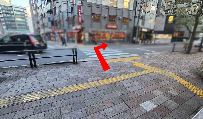 JR埼京線（渋谷駅新南改札）からのアクセス⑯
