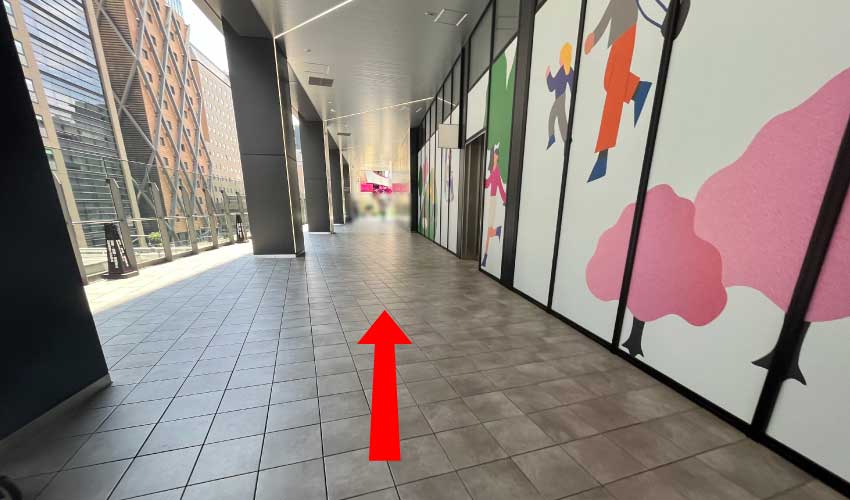 JR埼京線（渋谷駅新南改札）からのアクセス⑤