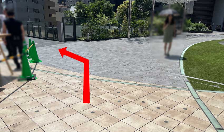 JR埼京線（渋谷駅新南改札）からのアクセス⑦